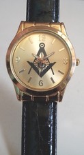 MEN'S GOLD FINISH MASON BLACK