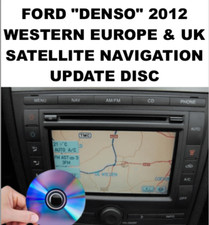 FORD "DENSO" 2012 EUROPE & UK SATELLITE NAVIGATION UPDATE DISC - Galaxy, C-Max