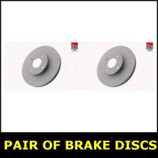 Brake Discs Front Fits NISSAN