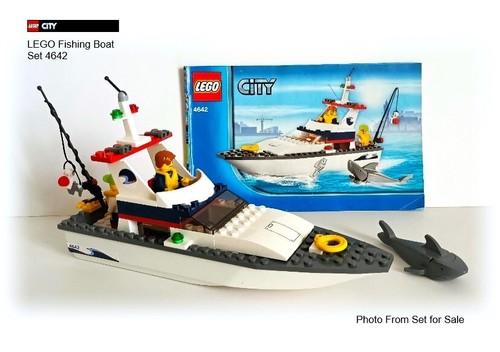 Lego fishing boat set 4642 - lego,