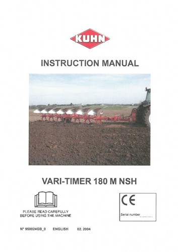 Kuhn reversible plough - reversible,