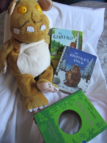 Gruffalos child soft toy book - child,