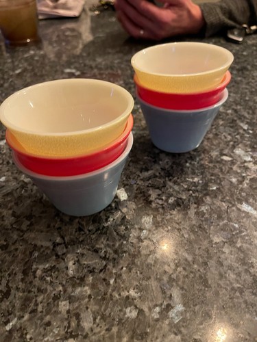 Pyrex set custard cups - set, 6