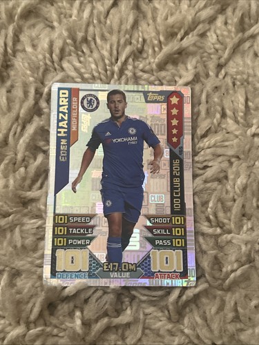 Eden hazard 100 club match - hazard,