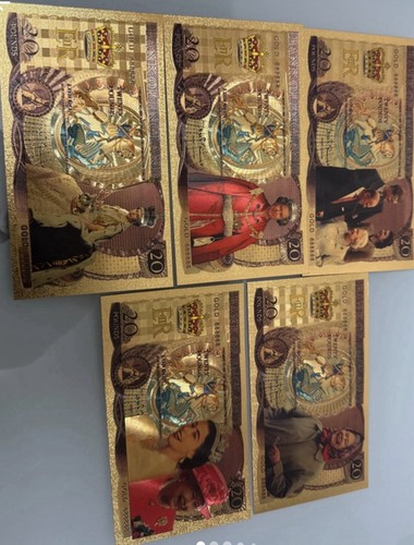 24kgold foil novelty bank - novelty, of