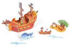 Pirate Ship Treasure Island