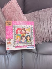 DISNEY PRINCESS 60 PIECE PUZZLE AND FRAME BY CLEMONTONI ALL COMPLETE