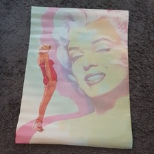 Marilyn Monroe poster by Steve Gulbis / Athena International London 1985 23x35"