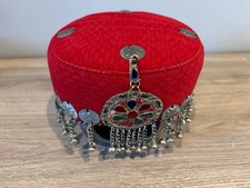 Afghan Headpiece Jewellery Hat turkish unisex Halima Sultan Tajik hazara Size 52