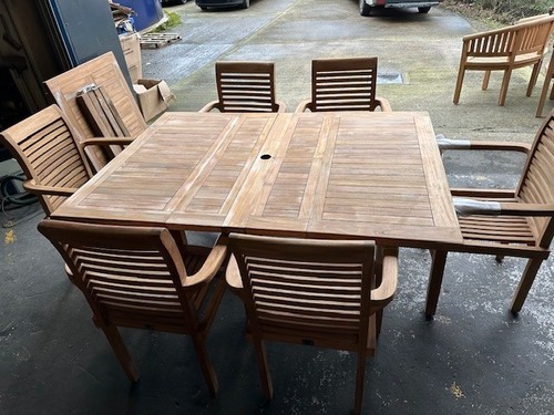 Teak square rectangle - to,