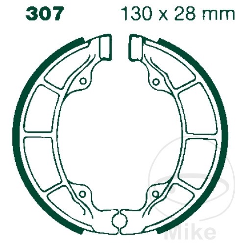 37328 spring brake - shoes, ebc