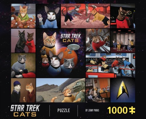 Star trek cats 1000 piece - cats, 1000-piece