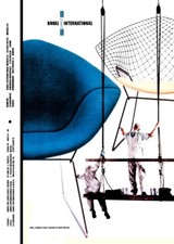 MID CENTURY 1950'S EAMES KNOLL BERTOIA CHAIRS ADVERTISEMENT A3 POSTER RE PRINT