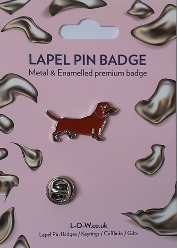Dachshund sausage dog - sausage, pin