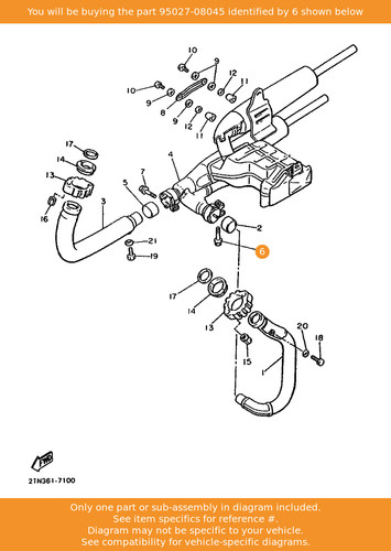Yamaha bolt flange - bolt,,