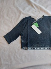 Stella Mccartney. Cropped Lace Top. Black. Size Large. Brand New, £150.00