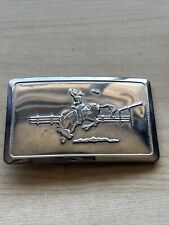 Ub75- Rodeo Cowboy Bucking Horse Bronco Belt Buckle, Made In USA