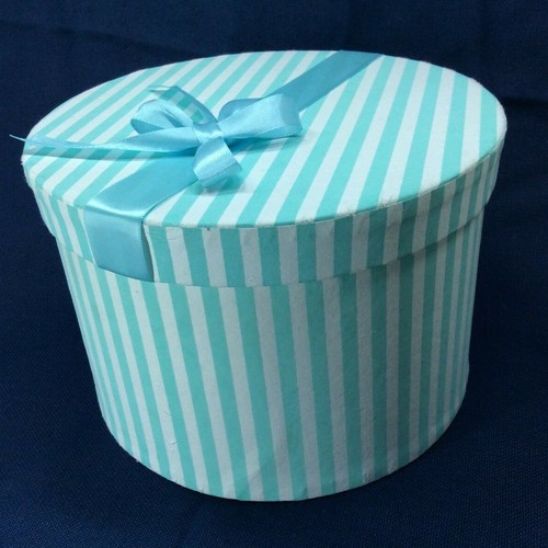 Round striped wedding gift - striped, or