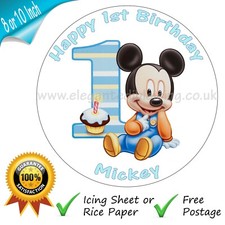 BABY MICKEY MOUSE 1ST BIRTHDAY