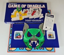 Vintage 1970's GAME OF DRACULA board game by Waddingtons *100% COMPLETE*