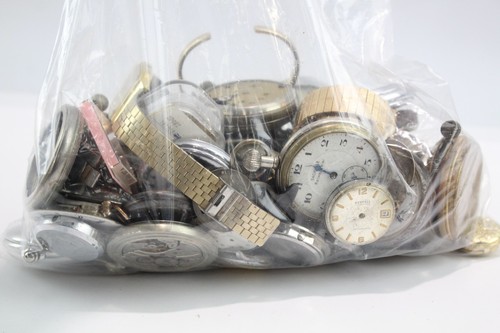 Assorted watch parts - parts, &