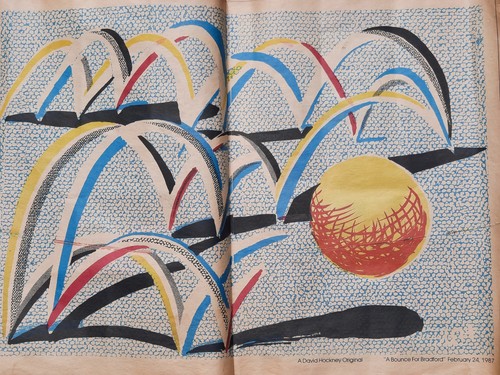 David hockney a - , "a