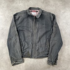 Levi's Harrington Jacket Mens XL Vintage Windbreaker, Faded Grey