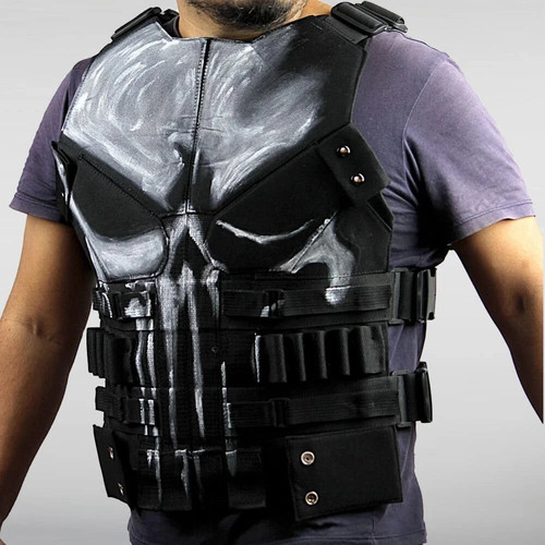 Men punisher vest - vest, 3