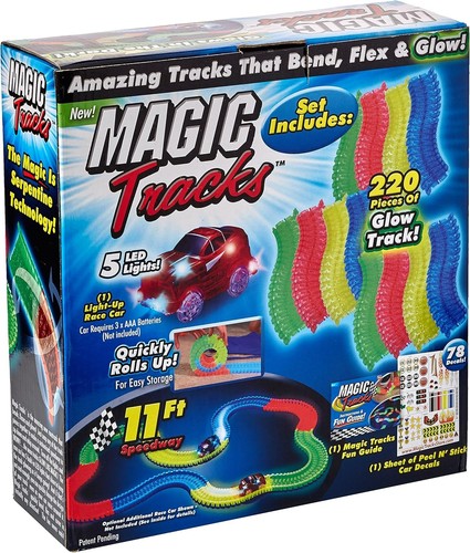 Magic tracks glow - glow, dark