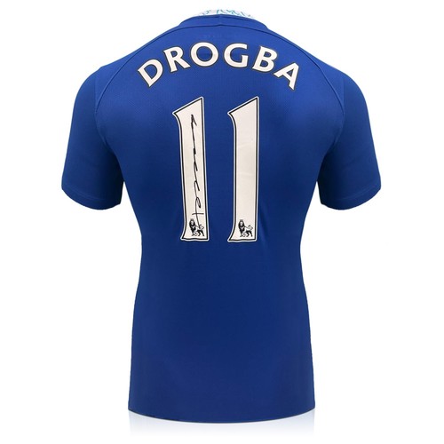 Didier drogba signed chelsea - signed,