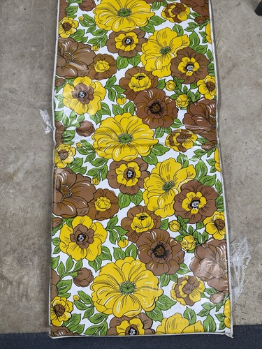 Vtg 70s velsco floral lawn - velsco,