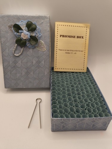 Vintage scripture promise - scripture, box