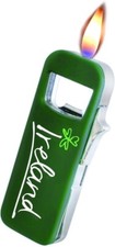 Bottle Opener Lighter - Green