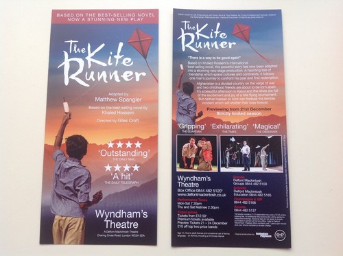 Flyer handbill the kite - 2x,