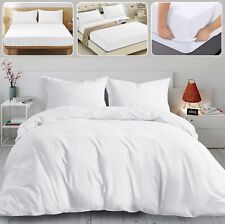 Cotton Duvet 100% Pure Cotton Cover Quilt Covers Bedding Set Single Double Super