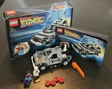 LEGO 21103 Ideas Back To The Future DeLorean Time Machine Boxed 100% Complete
