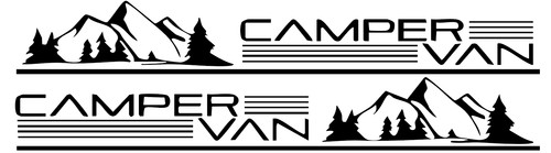 Large camper decals - x,