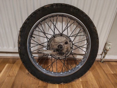 Bsa b175 bantam rear wheel - 18",