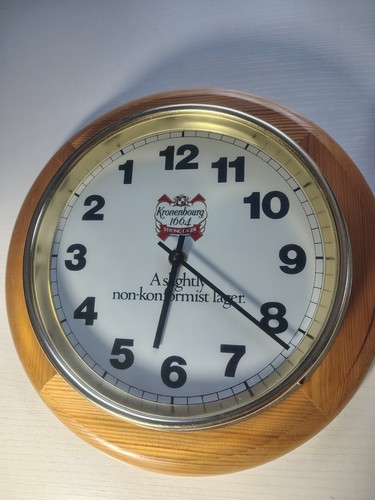 Kronenbourg 1664 clock - kronenbourg,