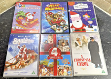 Children Christmas DVD Movies Job Lot 6 Collection, Dora , Ben& Holly Santaclaus