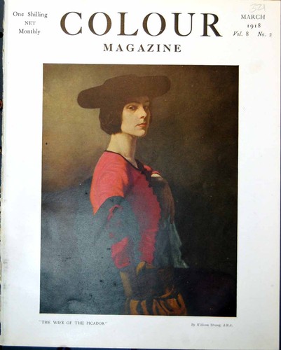 Original old vintage print - original,