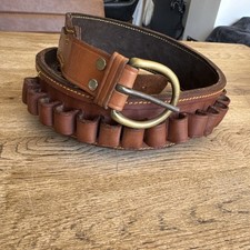 Vintage Leather Cartridge Belt