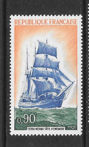 France 1972 90c - , sailing