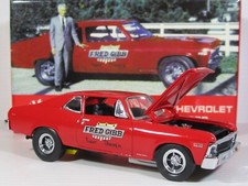 GMP, 1:43 scale, CHEVROLET COPO NOVA SS 396 (1968) Fred Gibb, Nice DieCast Model