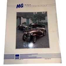 MG TC-TD-TF Parts Catalog 1988 Edition Moss Motors, LTD
