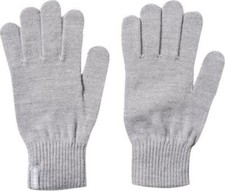 adidas Originals Men's Grey Trefoil Gloves Size UK Medium AB2968