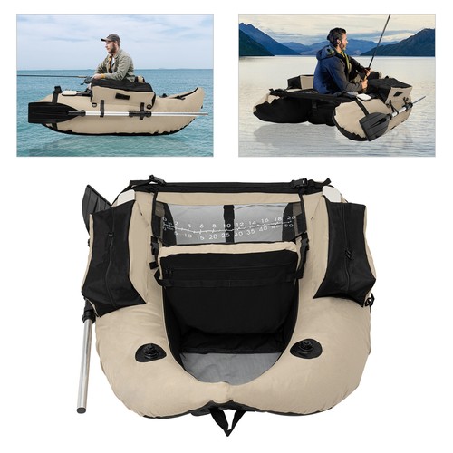 Gray inflatable boat - gray, raft