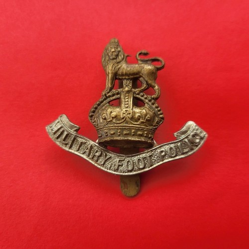 Military foot police - police, badge