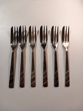 Set Of 6 Vintage Viners Silver