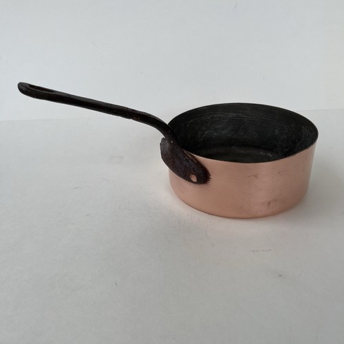Vintage french copper saucepan - vintage,